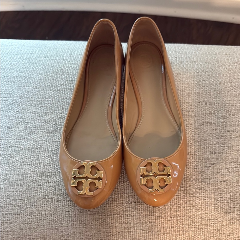 Tory Burch Tan Ballet Flats